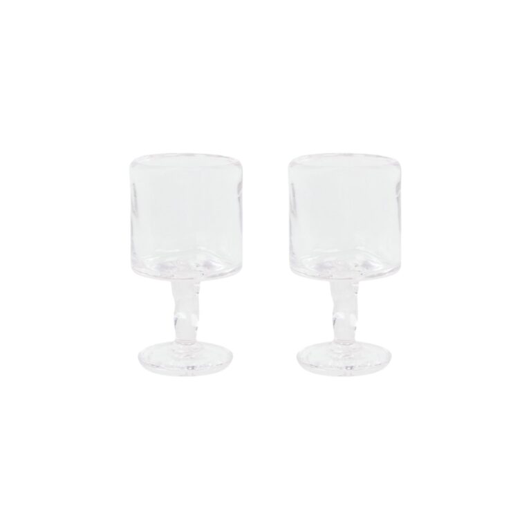 0405 Stem Glas Sæt af 2 Medium 65ml Klar