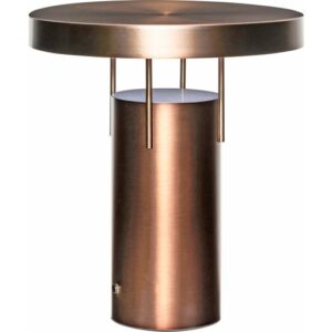 4 stk Hübsch BringMe genopladelig bordlampe, bruneret messing