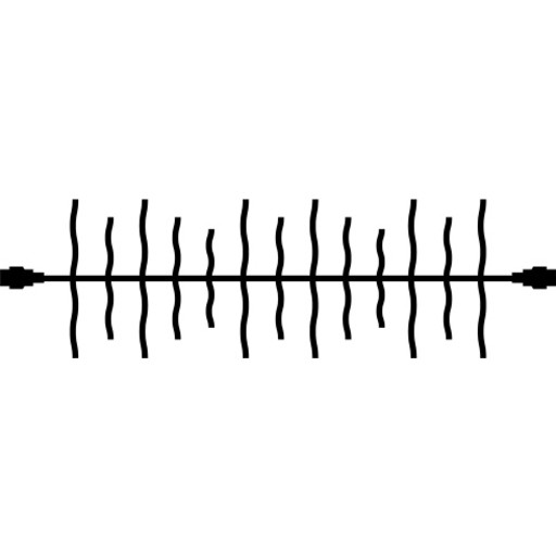 6 stk Sirius Top-Line Energy Cluster udendørs lyskæde, 500 varm hvide lys, 7,5 meter, forlænger
