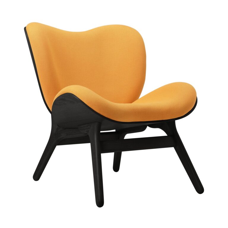 A Conversation Piece Lænestol Sort Egetræ/Tangerine