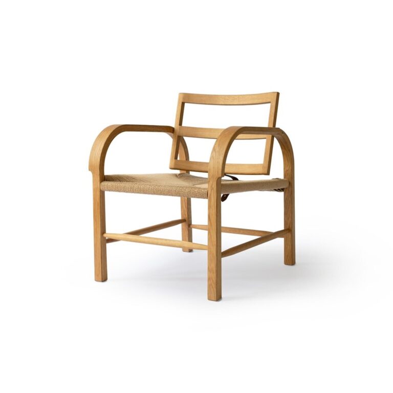 ARCH Weave Lænestol Natural/Olieret Eg