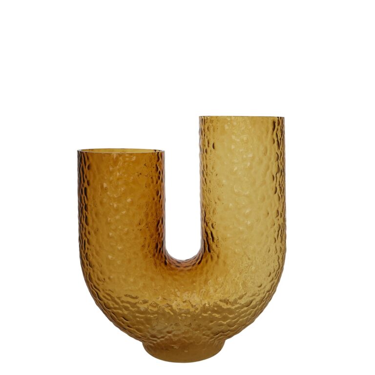 ARURA Høj Vase Amber