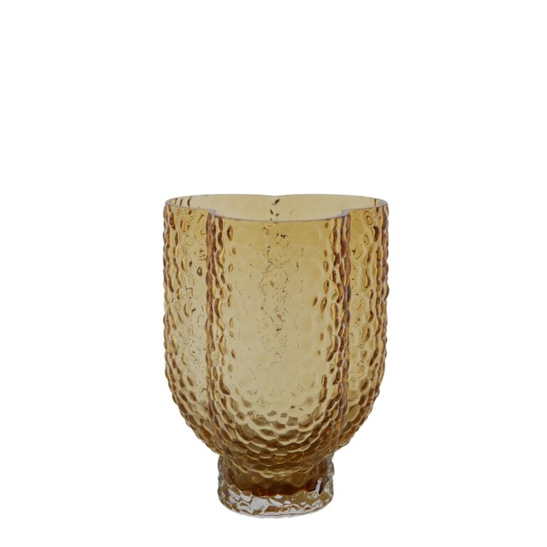 ARURA Trio Vase 18 cm Amber