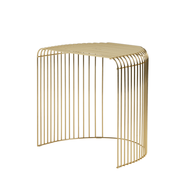 AYTM CURVA Sofabord Guld