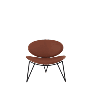 AYTM SEMPER Lænestol Sort/Cognac