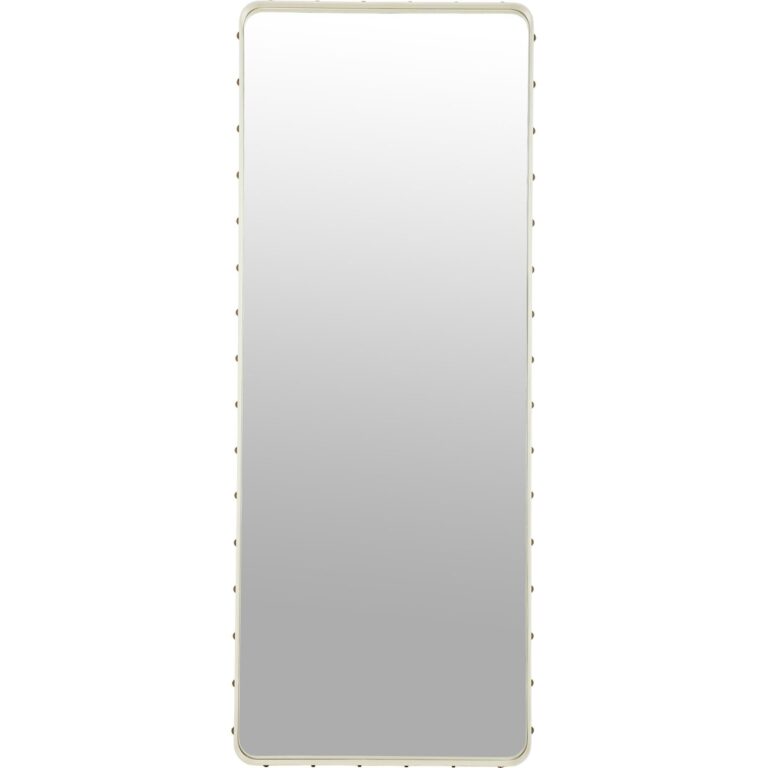 Adnet Spejl 70x180 Cream Læder