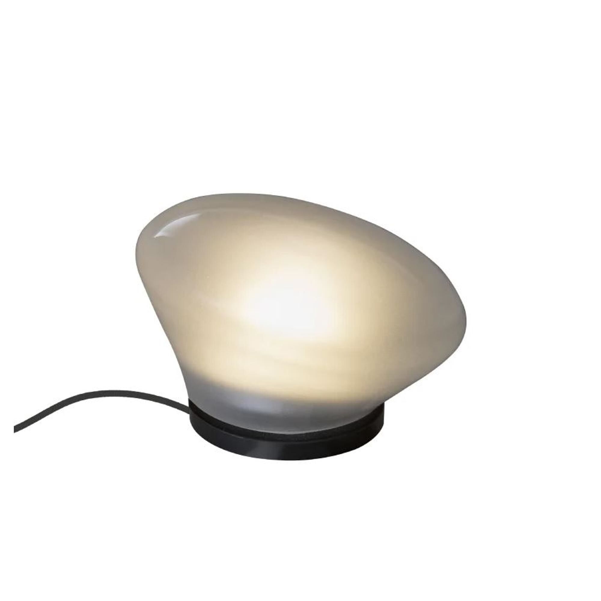 Agua Bordlampe Frostet Hvid