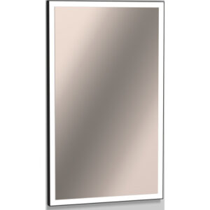 Alape spejl med lys, 60x100 cm