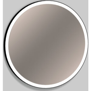 Alape spejl med lys, Ø75 cm