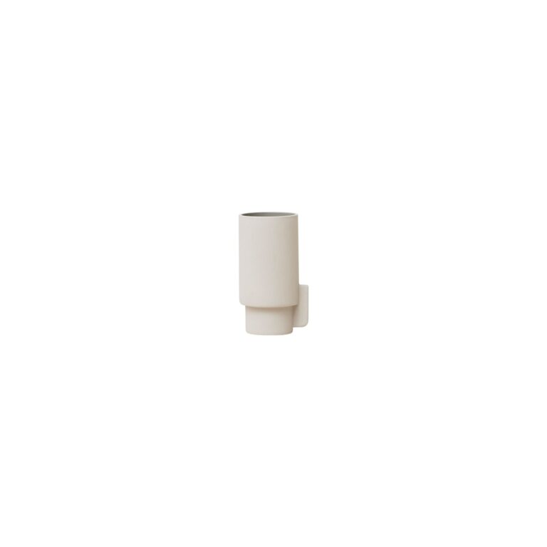 Alcoa Vase Stor Lysgrå