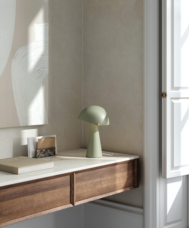 Align bordlampe, grøn