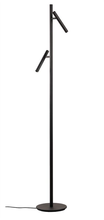 Alto gulvlampe F2, sort