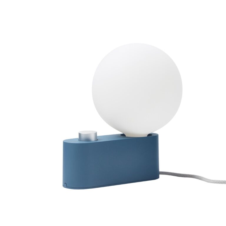 Alumina Bordlampe Blå med Sphere IV