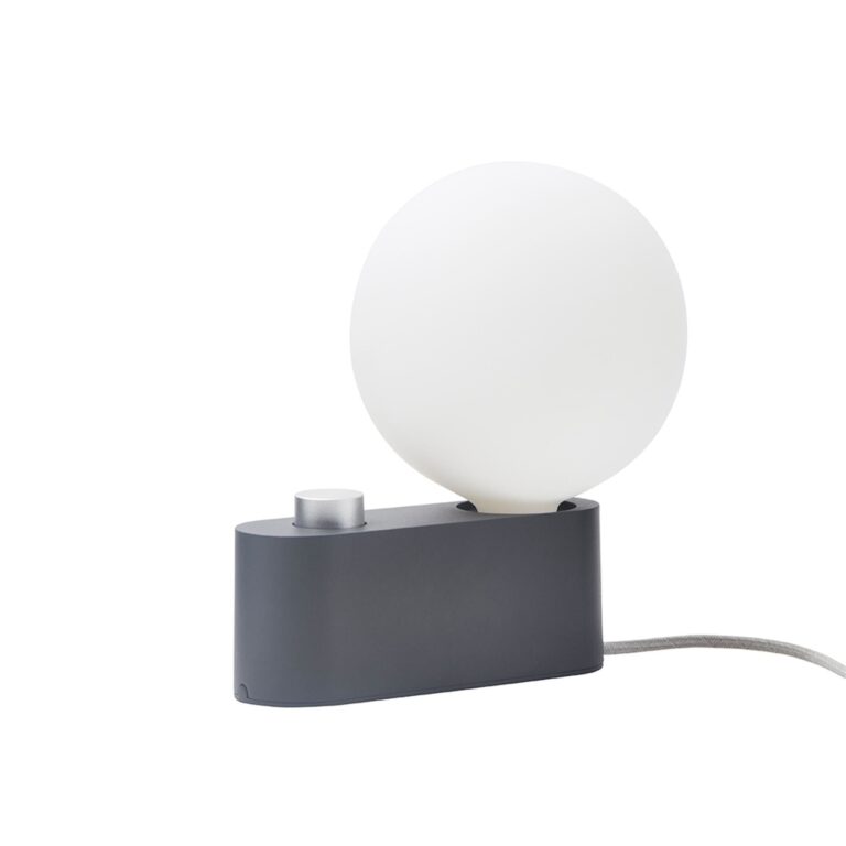 Alumina Bordlampe Sort med Sphere IV