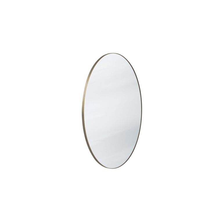 Amore Spejl SC56 Bronzeret Messing/Sølv Ø70 cm