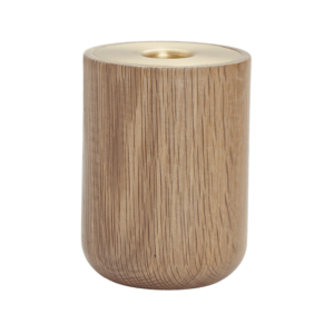 Andersen Furniture Nordic Fyrfadsholder Stor Egetræ