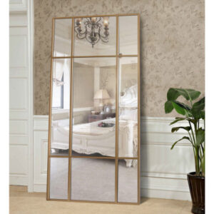 Andromeda Spejl - 90x180 cm Guld