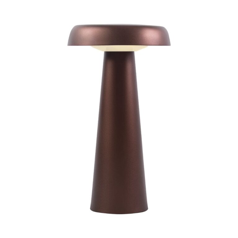 Arcello Bærbar Bordlampe - Bruneret Messing - Design For The People