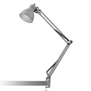 Archi T1 Junior Bordlampe med klemme Silk Grey - Så længe lager haves -Nordic Living
