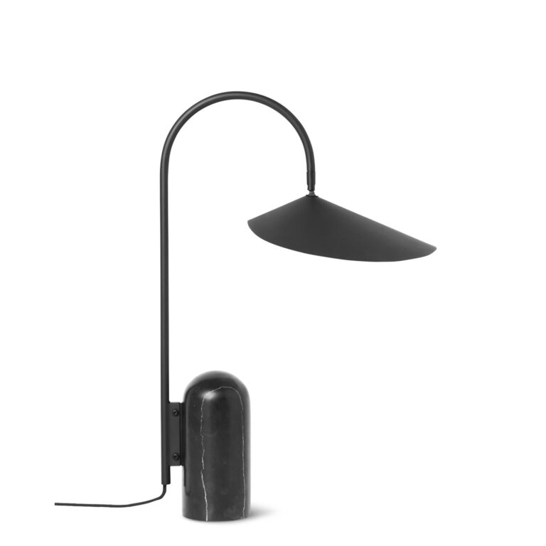 Arum Bordlampe Sort