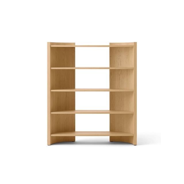 Audo Crescent Reol H173 Lakeret Finér