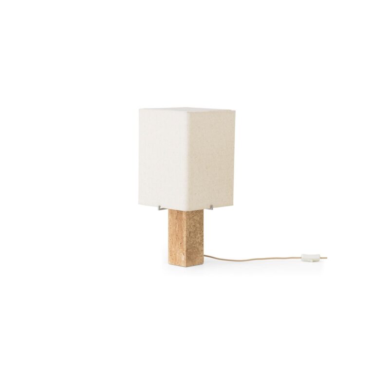 Audo Nonna Bordlampe H49 Travertin/Sand