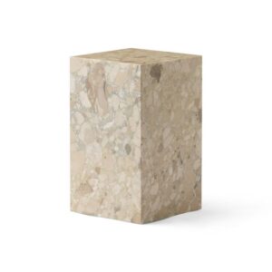 Audo Plinth Sofabord Høj Kunis Breccia Marmor