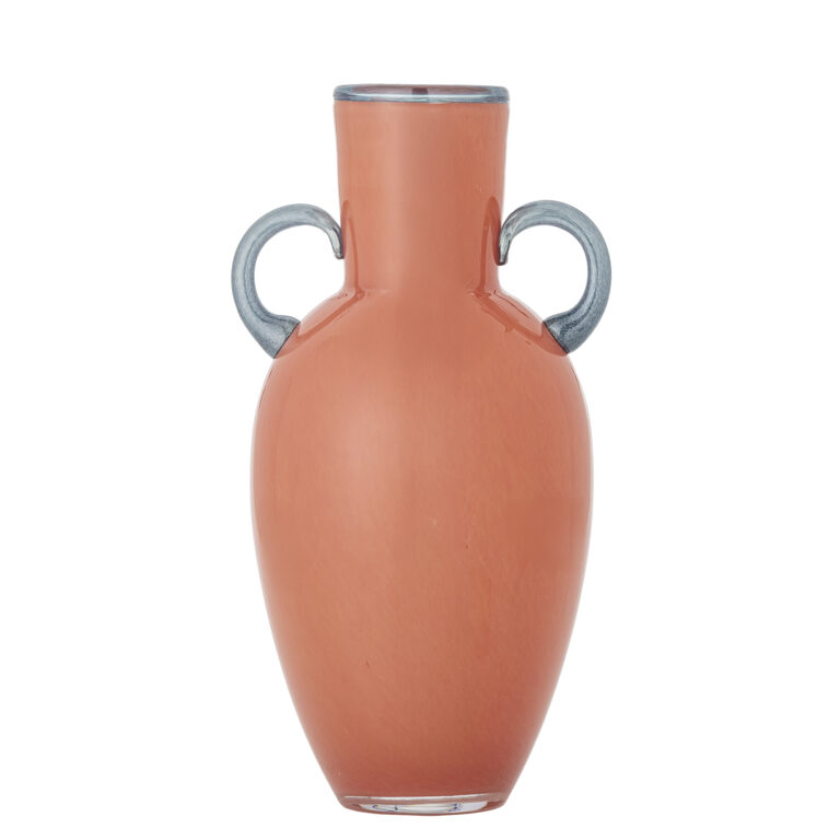 BLOOMINGVILLE Anniversary Vase, Orange, Glas (D14,5xH30 cm)