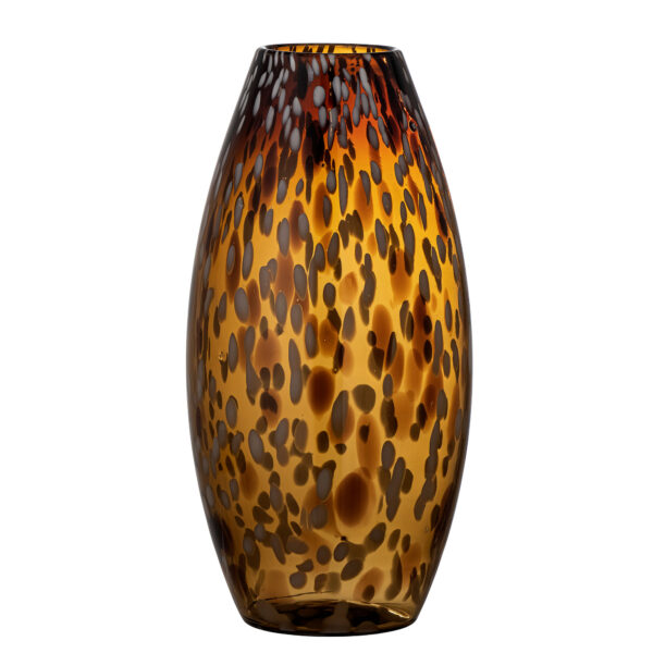 BLOOMINGVILLE Daraz Vase, Brun, Glas