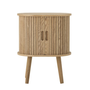 BLOOMINGVILLE Salento skab, m. 2 skydelåger - natur MDF