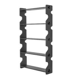 BLOOMINGVILLE Savoya reol, m. 5 hylder - sort fyrretræ