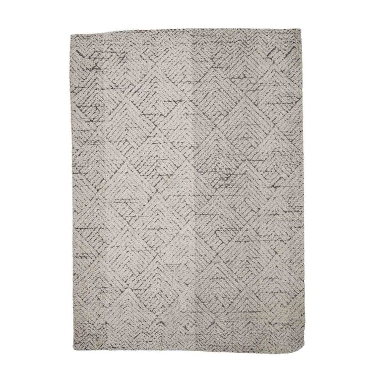 BLOOMINGVILLE Saxo gulvtæppe, rektangulær - natur bomuld og jute (210x150)