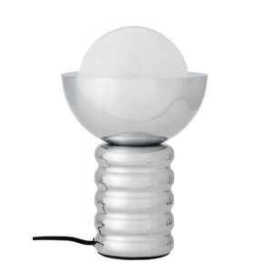 BLOOMINGVILLE Spike bordlampe - sølv metal