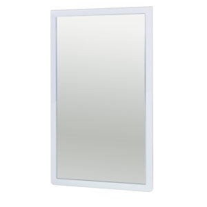 BROSTE COPENHAGEN Tenna vægspejl - spejlglas og lyseblå MDF (78x46)