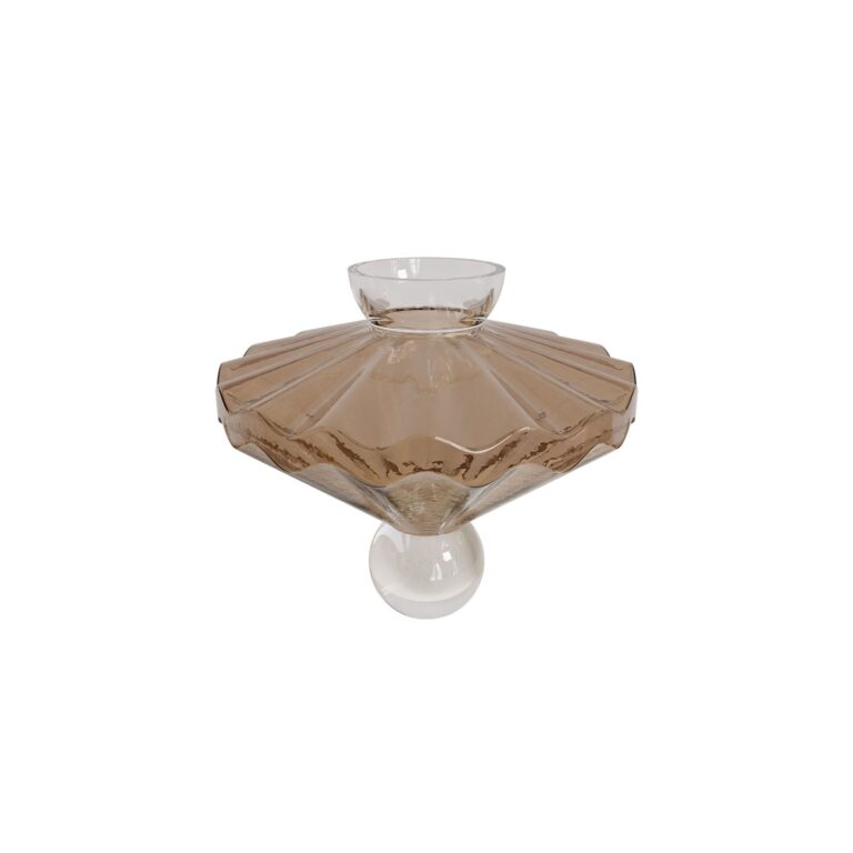 Ballerina Glas Vase Coffee