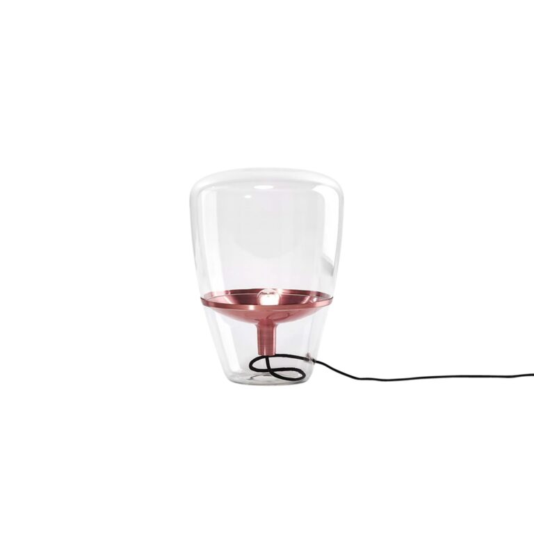 Balloons Lille Bord/Gulvlampe Klart Glas/Kobber