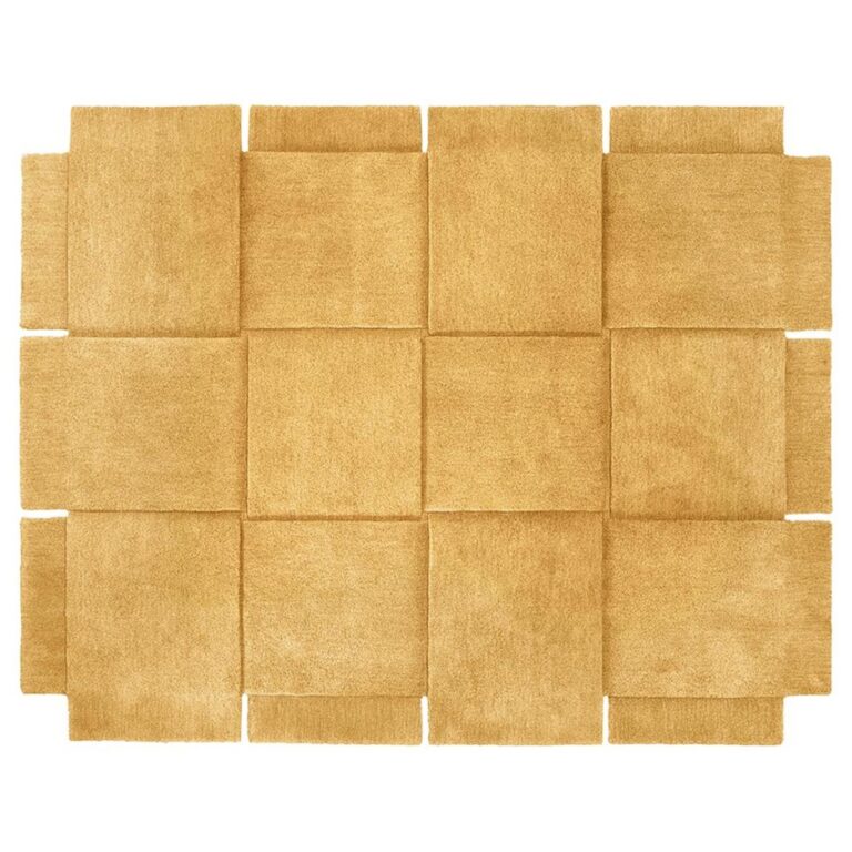 Basket Gulvtæppe 185x240 Yellow Ochre