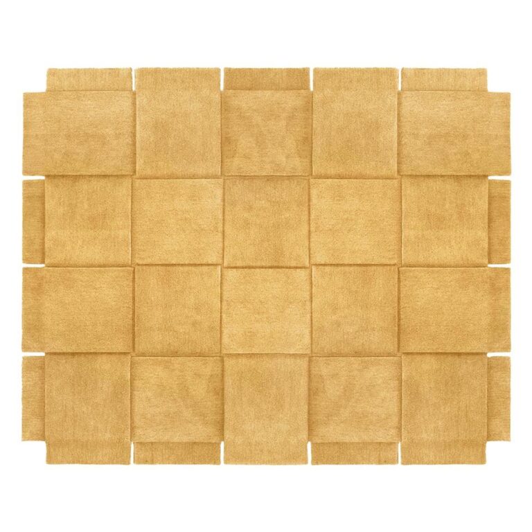Basket Gulvtæppe 245x300 Yellow Ochre