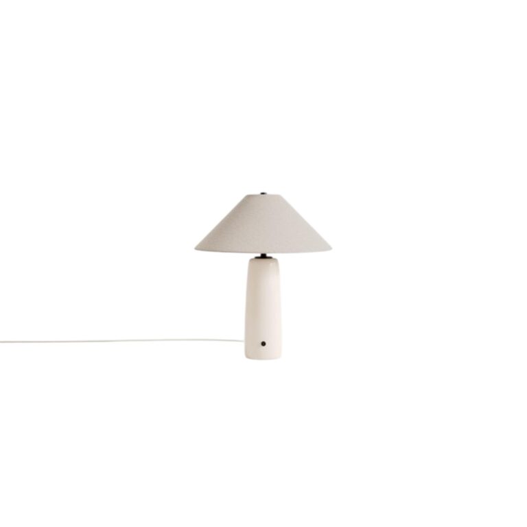 Baton Bordlampe High-Gloss Light Beige
