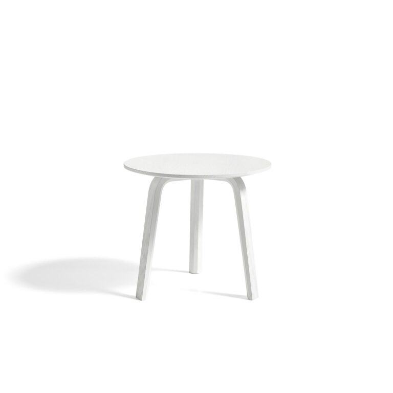 Bella Sofabord Ø45 x H39 Hvid
