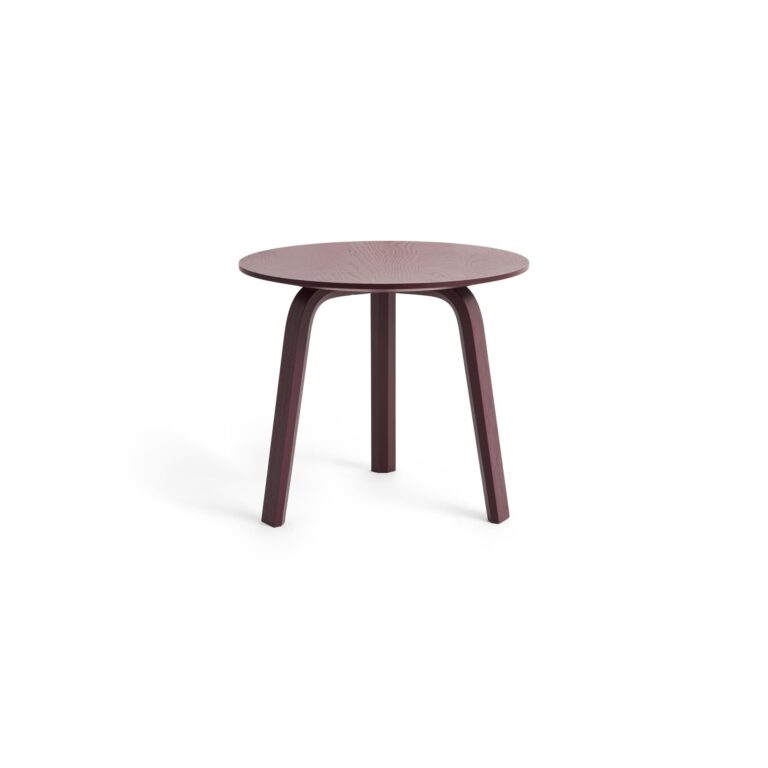 Bella Sofabord Ø45xH39 Mørk Bordeaux