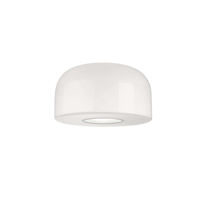 Bellhop Glas C2 loftlampe, hvid