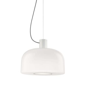 Bellhop Glas S2 pendel, hvid