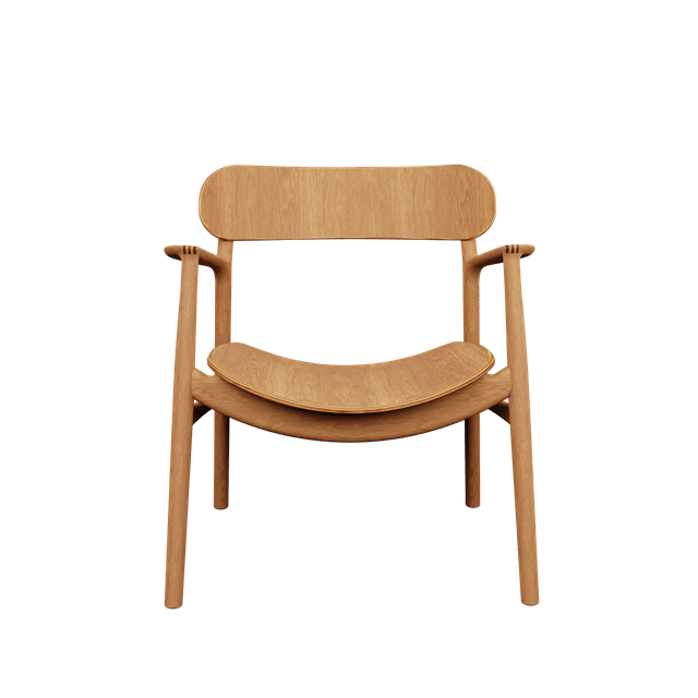 Bent Hansen Asger Lænestol FSC Mix/Olieret Eg