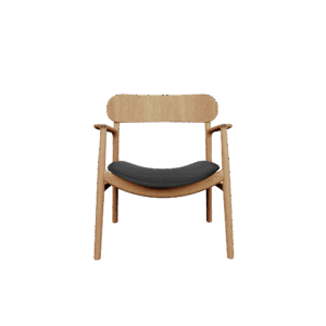 Bent Hansen Asger Lænestol Lysolieret Eg/Zenso 3 207