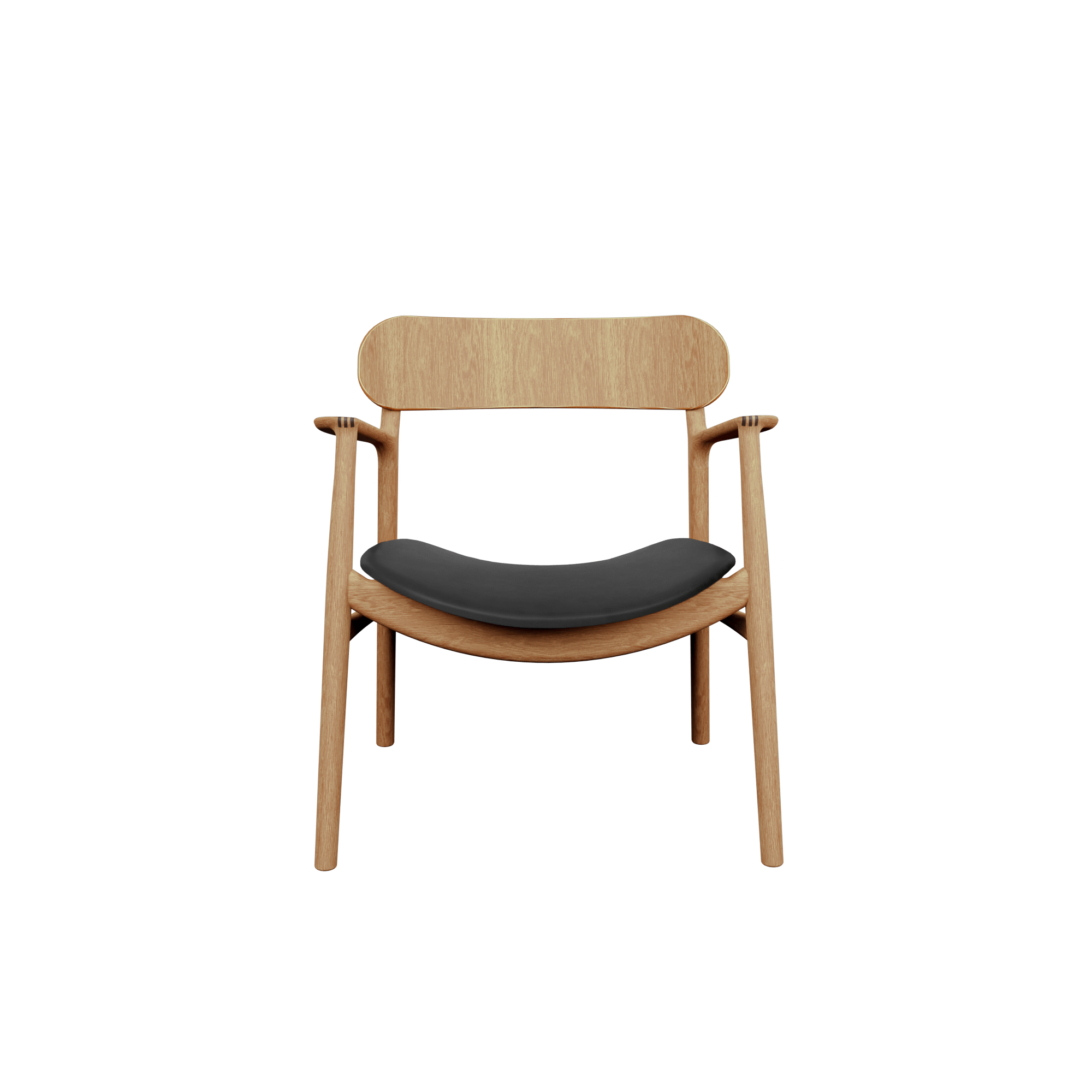 Bent Hansen Asger Lænestol Lysolieret Eg/Zenso 3 207