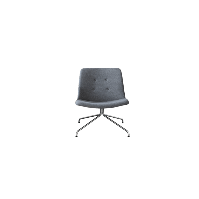 Bent Hansen Primum Lænestol Rustfri Stål/Hallingdal 65-116