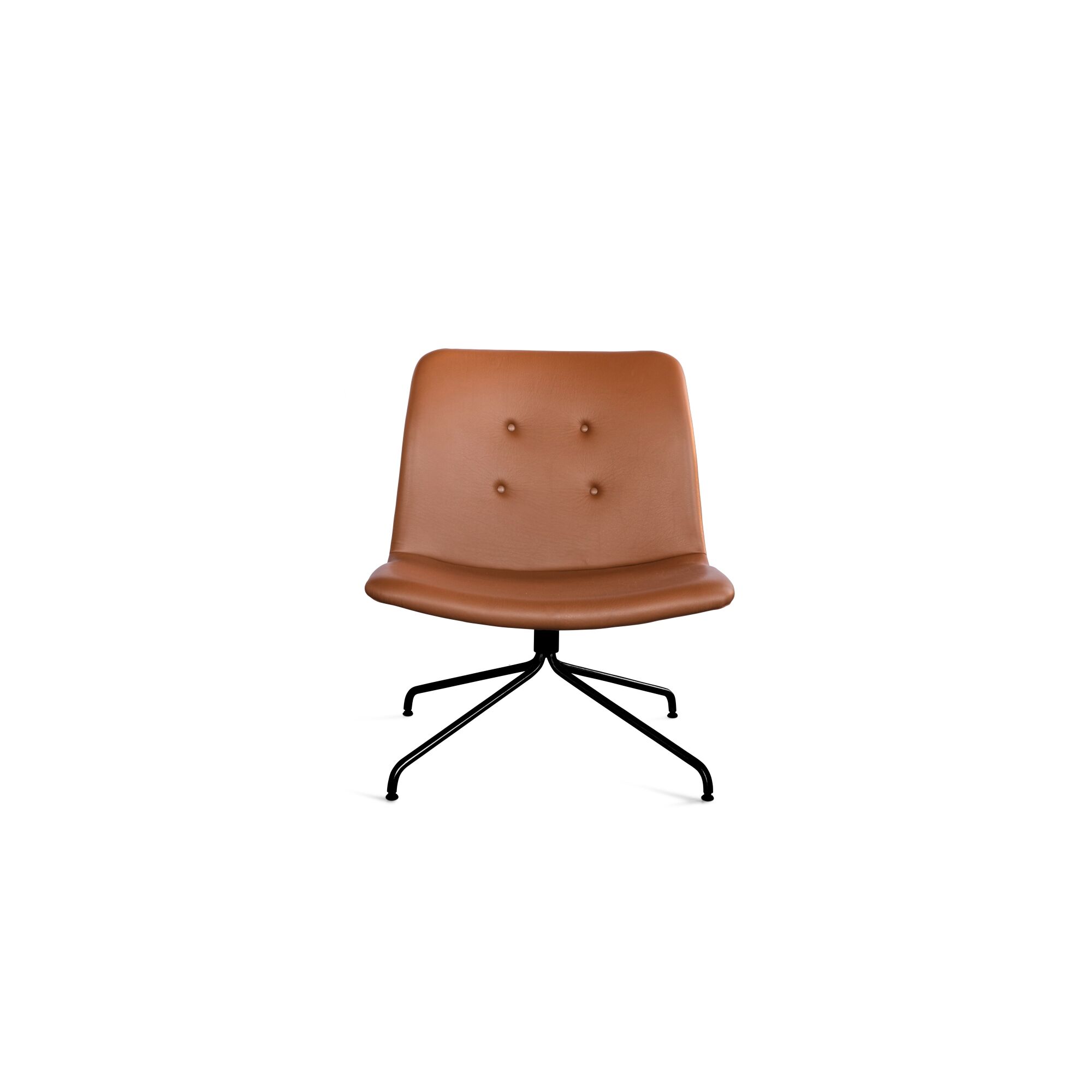 Bent Hansen Primum Lænestol Sort/Adrian Cognac