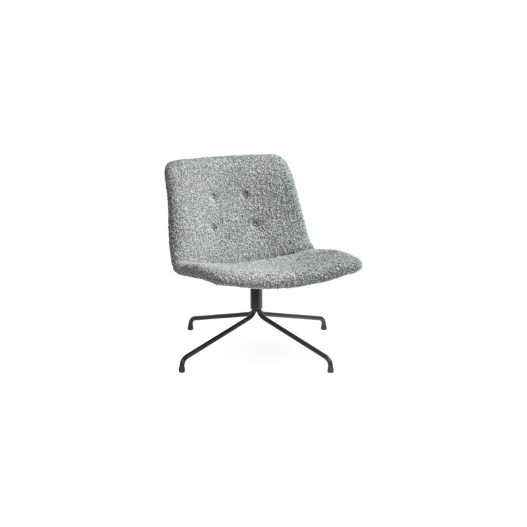 Bent Hansen Primum Lænestol Sort/Fluffy 50