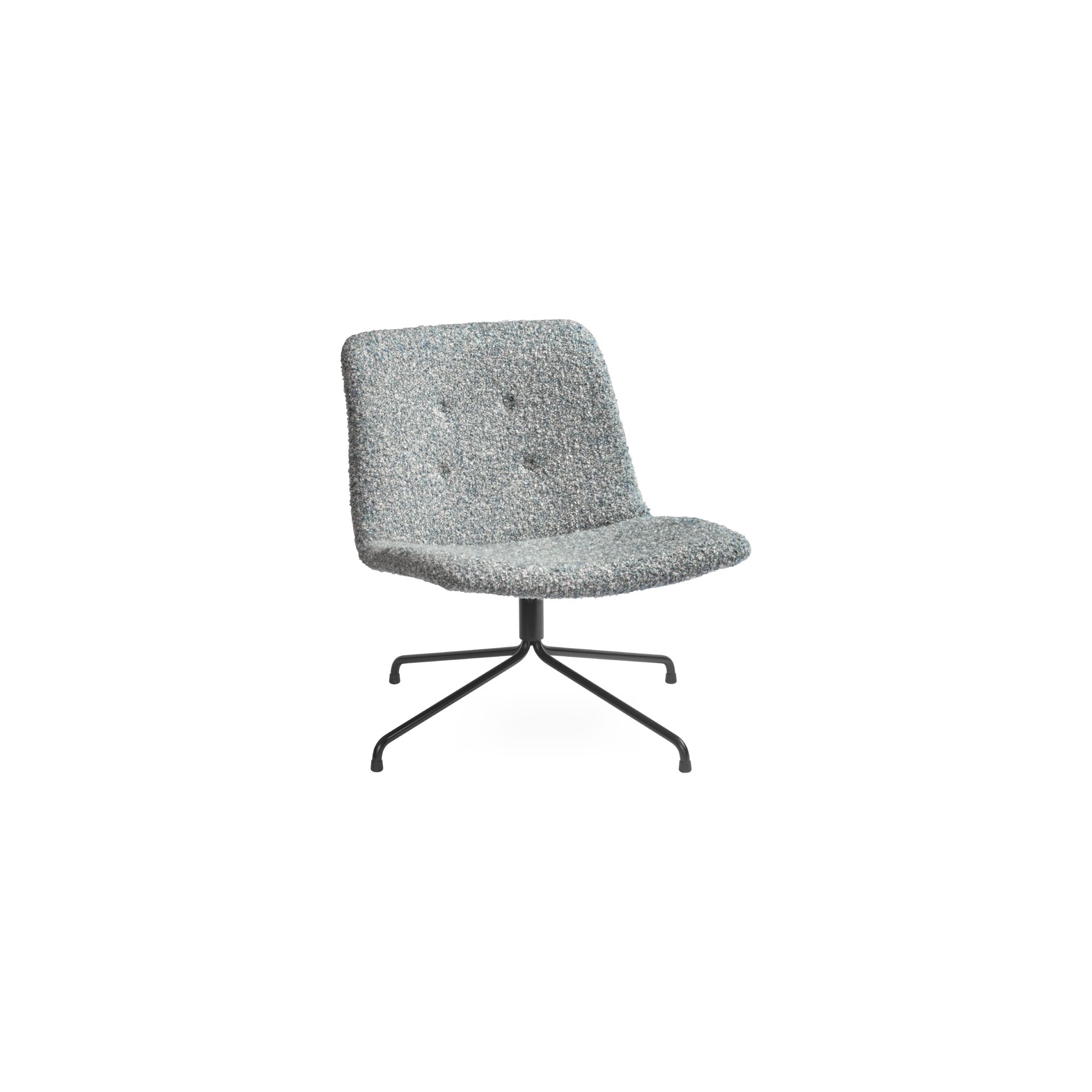 Bent Hansen Primum Lænestol Sort/Fluffy 50